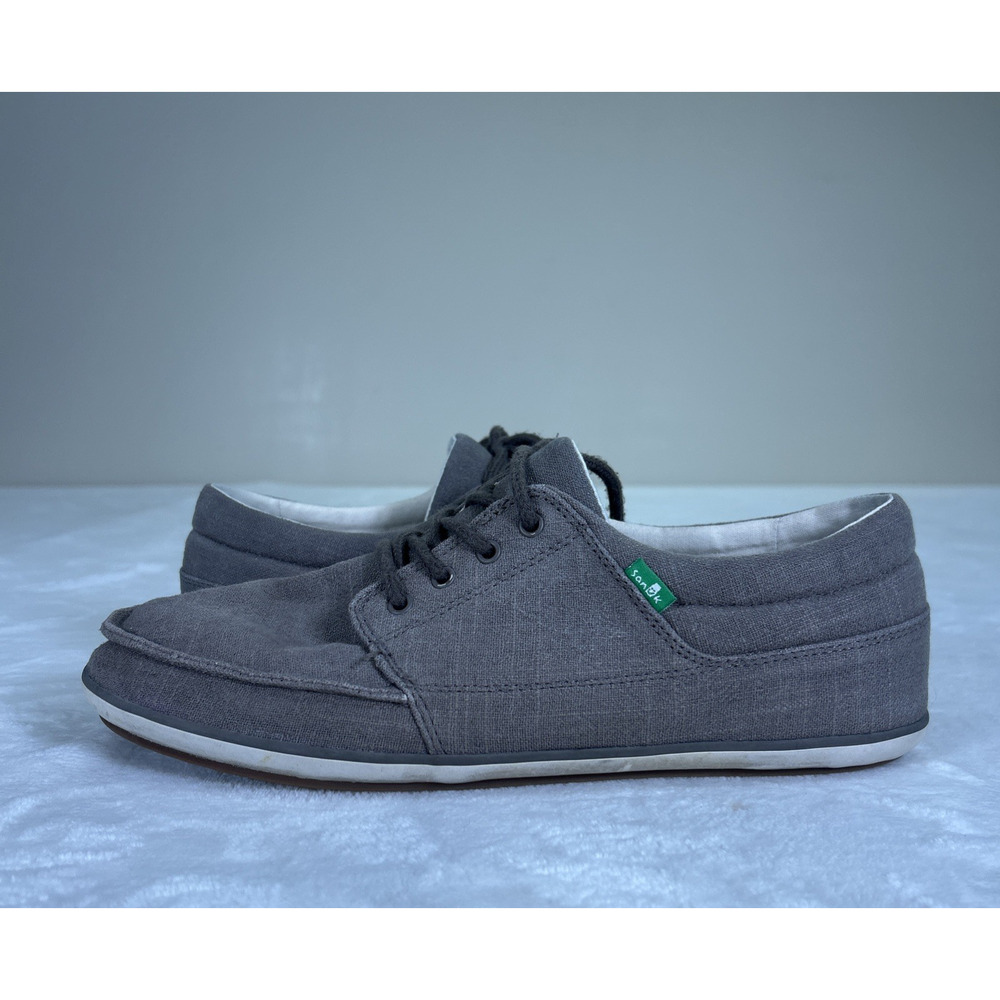 Sanuk TKO Shoes Mens Size 12 Tennis Low Top Lace Up Brown SMF11194 Bnfts Charity - Picture 4 of 13
